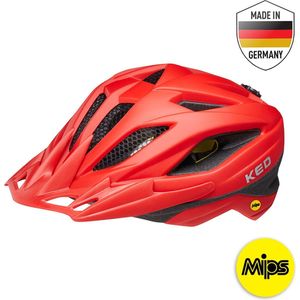 Ked Fietshelm Street Junior Rood Maat 53-58 Cm