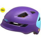 Fietshelm KED Pop Mips - medium (52-56 cm) - purple sky blue