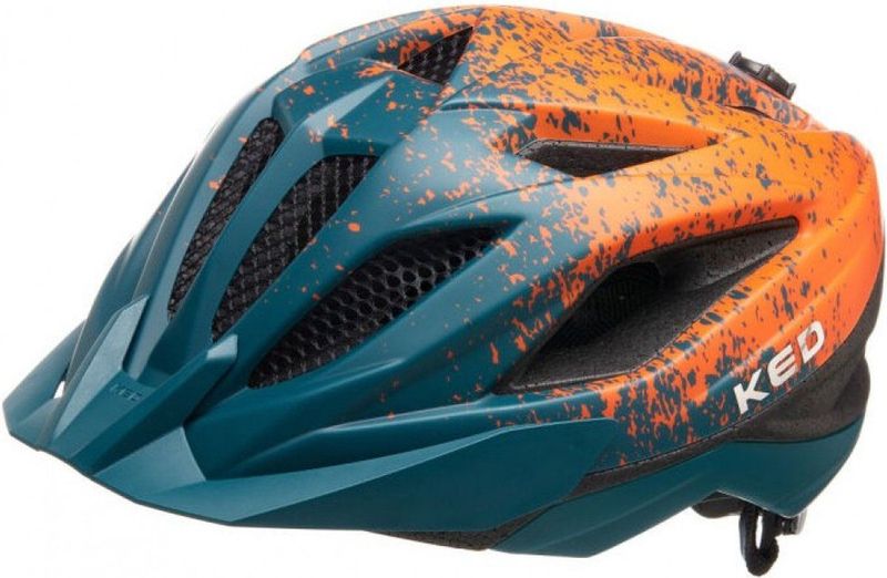 KED Kinderhelm  Street Jr. Pro, arcadia green orange