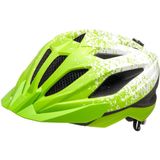 KED Kinderhelm  Street Jr. Pro, lime green white matt