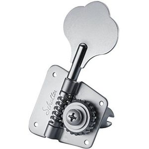 Schaller bas mechanieken BMFL 4L Chrom, BMFLCH - Basgitaar stemmechaniek