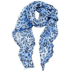 collezione alessandro Leo Chic damessjaal, Blauw