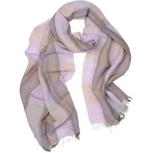 collezione alessandro Italiaanse sjaal Tenero met soft-touch wol 200 x 65 cm, roze, Eén Maat
