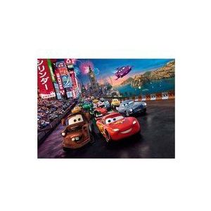 Komar Disney Pixar Cars Race Wallpaper Muurschildering, Vinyl, Meerkleurig, 254x0.2x184 cm