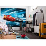 Komar - Disney - fotobehang CARS 3 STIMULATION - 254x184cm - behang, muurdecoratie, racewagen, auto, kinderkamer, jongen, sportwagen -4-423