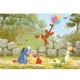 Komar Disney Winnie Pooh Ballonvaart behang muurschildering, vinyl, meerkleurig, 368 x 0,2 x 254 cm