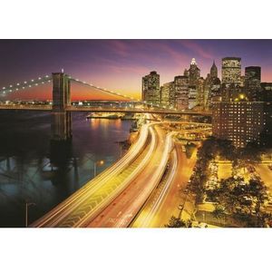 Komar 8-516 368 x 254 cm ""National Geographic New York City NYC Lights Scenic"" behang wandafbeelding - meerkleurig (8 stuks)