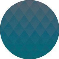 Koma - Vliesbehang - Rond - 125 cm - Zelfklevend - Mat