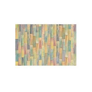 Komar - fleece fotobehang BAZAR - 368 x 248 cm - behang, wand, decoratie, wandbedekking, wanddeco, hout, houtlook - XXL4-028