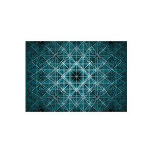 Komar - vlies fotobehang MATRIX - 368 x 248 cm - behang, wand decoratie, 3D design, abstract, geometrie - XXL4-061