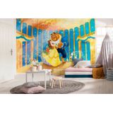 Komar - Disney - fotobehang BEAUTY AND THE BEAST- 368 x 254 cm - behang, wanddecoratie, prinses, kinderkamer, meisjes, mooie, beest, comic - 8-4022