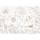 Komar - Disney - fotobehang BEST OF FRIENDS - 368 x 254 cm - behang, muurdecoratie, meisjes, babykamer, kinderkamer, Bambi, Dumbo, Marie, Baby - 8-4023