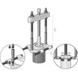 GEDORE Scheidings- en Aftrekinrichting - Voor Ø 5-60 mm - Inclusief Koffer