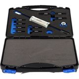 GEDORE Schroefdraadadapterset - 11-delig - Inclusief Glijhamer 700 g - Made in Germany