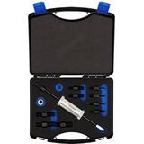 GEDORE Schroefdraadadapterset - 11-delig - Inclusief Glijhamer 700 g - Made in Germany