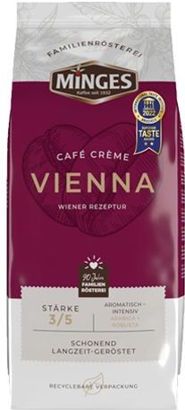 Minges - Café Crème Vienna Bohnen - 1kg