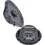 Ground Zero GZIF 6501FX - Autospeakers - 16,5cm (6,5”) - 2-weg Coaxiale Platte Speakerset - 70 Wrms