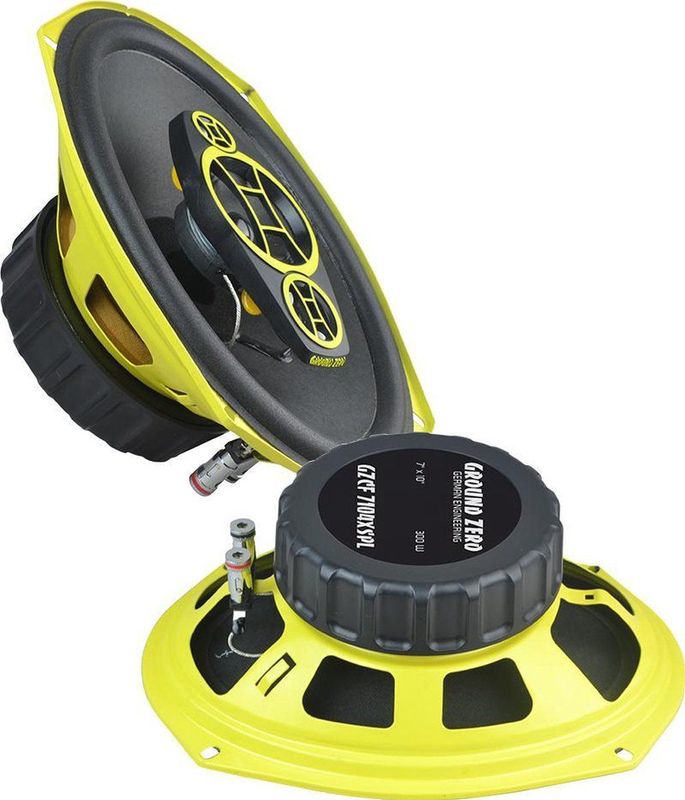 Ground Zero GZCF 7104XSPL- Autospeaker - 7x10” (18 x 25 cm) 4-weg - Piek: 300 Watt / RMS: 200 Watt