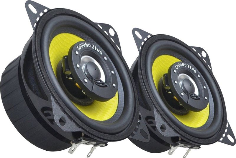 Ground Zero GZTF 4.0X Auto Speakerset - 10 cm - 70W RMS - Coaxiale Autospeaker