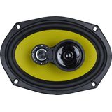 Ground Zero GZTF 69X - Autospeakers - 6”× 9” Inch 3-weg Triaxiaal - 3 Ohm - 130 W RMS / 190 W Piek