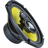 Ground Zero GZTF 69X - Autospeakers - 6”× 9” Inch 3-weg Triaxiaal - 3 Ohm - 130 W RMS / 190 W Piek