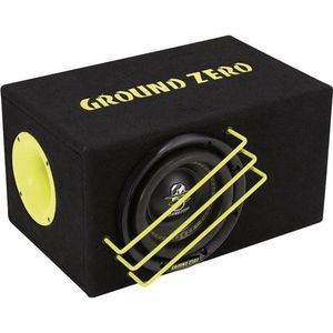 GROUND ZERO GZRB20SPL - Autosubwoofer - 1000watt spl subwoofer kist - 2x 2 Ohm impedantie