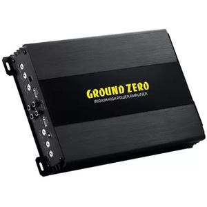 Ground Zero GZIA4120 - Autoversterker - 4 kanaals - 4x120 watts RMS vermogen - Iridium serie