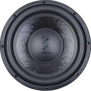 GroundZero GZUW12SQ-D2 - 600 Watt RMS vermogen -2x 2 Ohm Hard en Zuiver - SQL woofer
