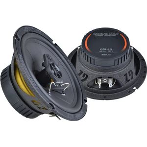 Ground Zero GZIF 6.5 - Autospeakers - 16,5 cm - 80 Wrms - 3 Weg Coaxiale Speakerset