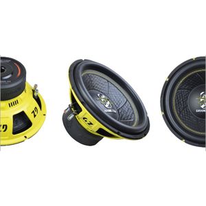 Ground Zero GZIW 12XSPL-D2 - Subwoofer - 12 Inch SPL Autosubwoofer - 2x 2 ohm - 1000 Watt