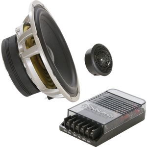 GroundZero GZHC 165.2 165 mm 2-weg SQ componentluidsprekersysteem - 2x 130 Watt RMS