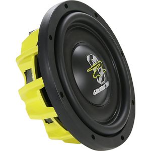 GroundZero GZHW 10SPL-D2 FLAT â€“ 600 WATT RMS vermogen â€“ 2Ã—2 OHM IMPEDANTIE