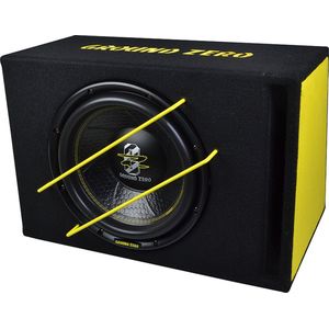 Ground Zero - GZIB 12SPL - Autosubwoofer - 12 inch - Behuizing & Basreflex - 1000 Watt