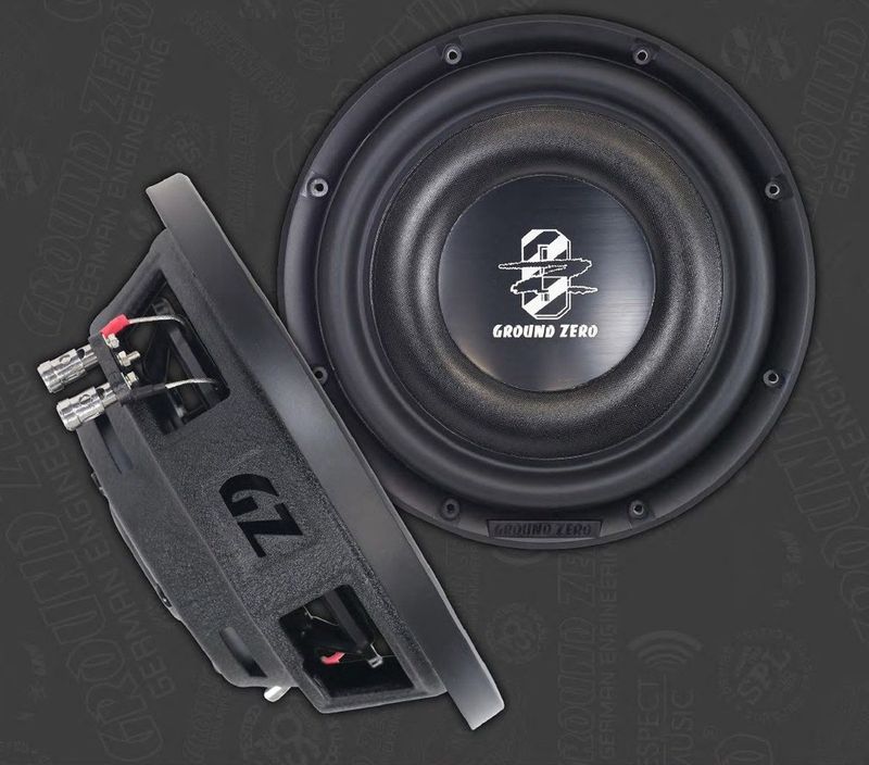 Ground Zero GZRW 250-D2 FLAT SubWoofer