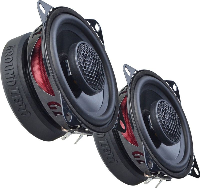 Ground Zero GZRF 4.0SQX - Autospeakers - 10cm (4”) 2-weg Coaxiaal - 110 W