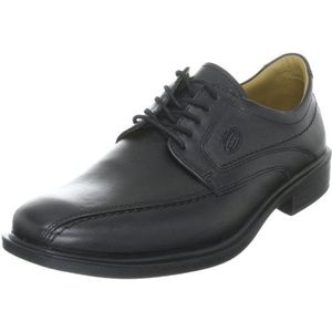 Jomos - Veterschoenen - Zwart - Leer - Vetersluiting