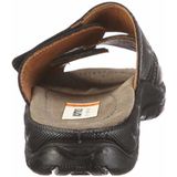 Jomos - Instapper - Zwart - Leder - Verstelbare Velcro