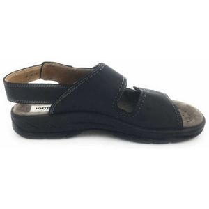 Donkerbruine Herensandalen Leder Jomos maat 43