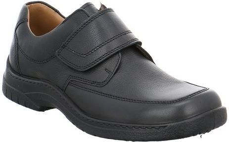 Jomos - Gesloten Herenschoen - Zwart - Velcro - Uitneembare Zolen