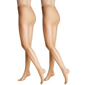 Lilly Lafina - Panty - Transparant - Dubbelverpakking - Comfortband