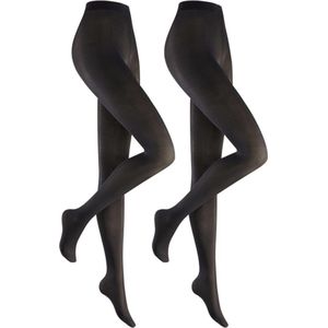 Hudson - Simply 40 - Panty - Mat - 2-Pack - 95% Polyamide