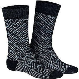 Hudson Heren Rare Fashion Gebreide Sokken, marineblauw, 43-46 EU