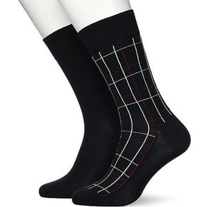 Hudson Gebreide herensokken, marineblauw, 39-42 EU