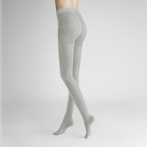 Hudson - Winter Plait - Panty - Zwart - 44% Scheerwol