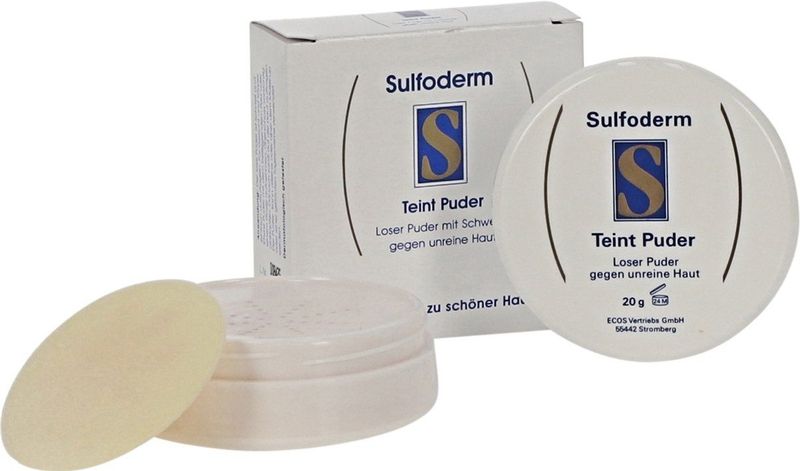 Sulfoderm S teint powder 20 gram