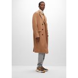 BOSS Pallas regular fit polo - pique - midden beige