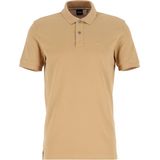 BOSS Pallas regular fit polo - pique - midden beige