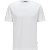 BOSS - T-shirt - Regular Fit - Katoenen Jersey - Met Logodetail