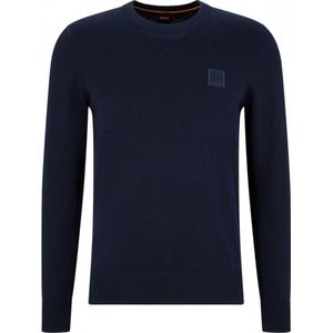 BOSS - Kanovano - Pullover - Navy - 95% Katoen en 5% Kashmir