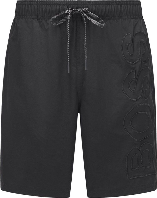 Boss - Whale Zwembroek - Blauw - 100% Katoen - Trekkoord